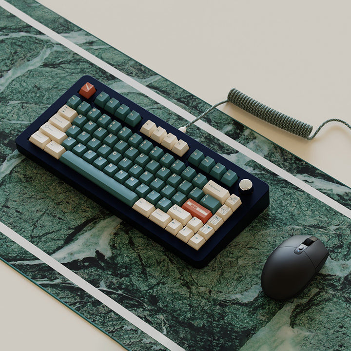 green mechanical keyboard - whatgeek