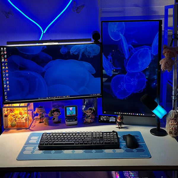 AULA F108 Pro Tri-mode LCD Display Mechanical Keyboard