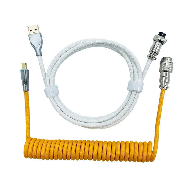 ACGAM_Color_Matching_Custom_Coiled_Aviator_Cable_USB-C_Yellow_White