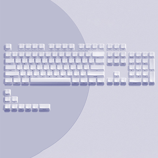 ACGAM Jello Translucent Jelly Keycap Set OEM Profile 113 Keys