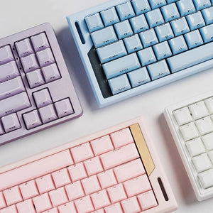 ACGAM Jello Translucent Jelly Keycap Set OEM Profile 113 Keys