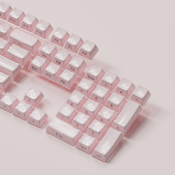 ACGAM Jello Translucent Jelly Keycap Set OEM Profile 113 Keys
