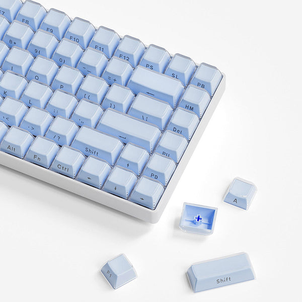 ACGAM Jello Translucent Jelly Keycap Set OEM Profile 113 Keys