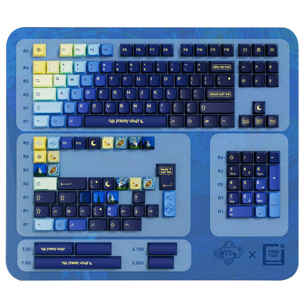 ACGAM The Stars Night Keycaps Set
