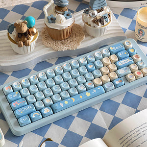 ACGAM x Maorbeng Sweet Dream Bear Keycap Set 140 Keys