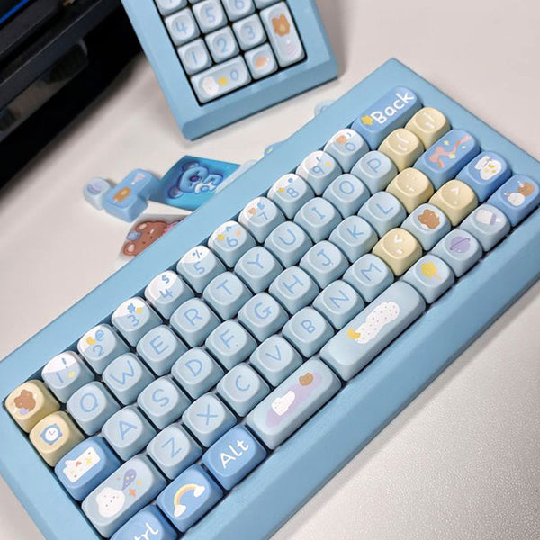 ACGAM x Maorbeng Sweet Dream Bear Keycap Set 140 Keys