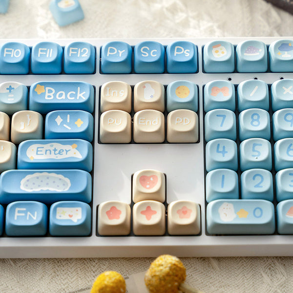 ACGAM x Maorbeng Sweet Dream Bear Keycap Set 140 Keys