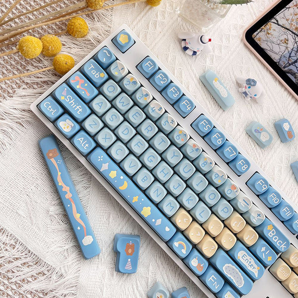 ACGAM x Maorbeng Sweet Dream Bear Keycap Set 140 Keys