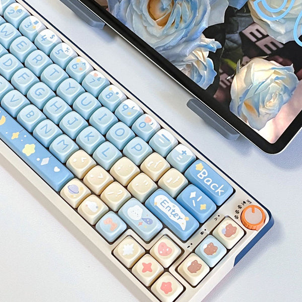 ACGAM x Maorbeng Sweet Dream Bear Keycap Set 140 Keys