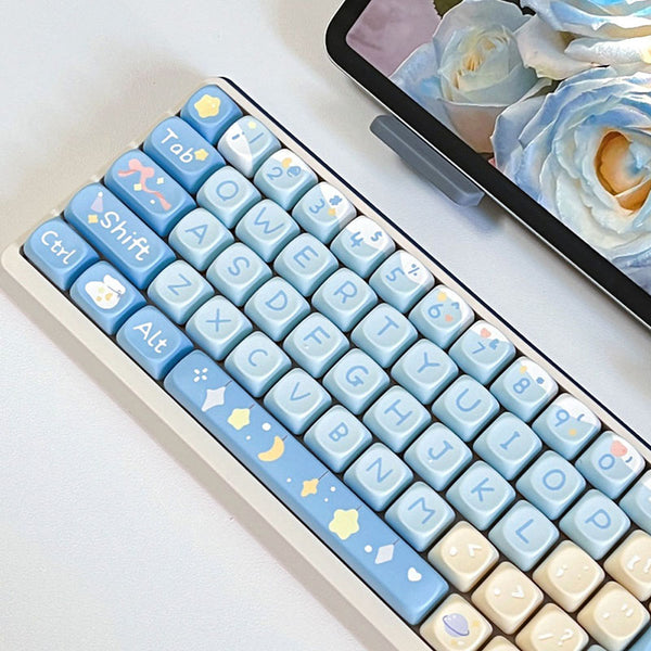 ACGAM x Maorbeng Sweet Dream Bear Keycap Set 140 Keys