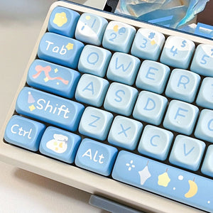 ACGAM x Maorbeng Sweet Dream Bear Keycap Set 140 Keys