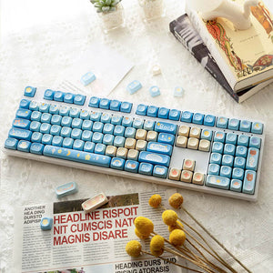 ACGAM x Maorbeng Sweet Dream Bear Keycap Set 140 Keys