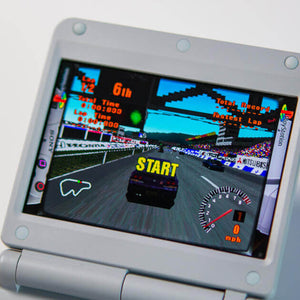 ANBERNIC RG34XXSP Flip Game Console with 3.4" Screen and Joystick