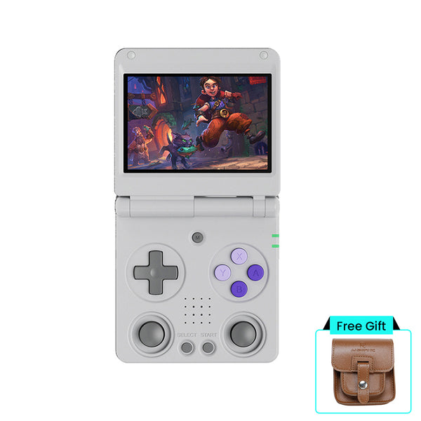 ANBERNIC RG34XXSP Flip Game Console with 3.4" Screen and Joystick