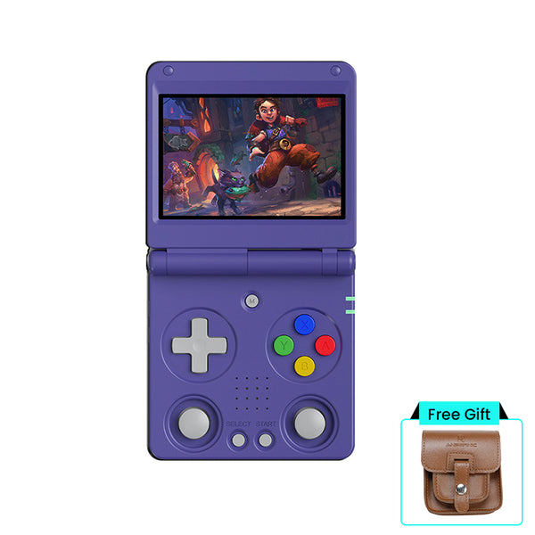 ANBERNIC RG34XXSP Flip Game Console with 3.4" Screen and Joystick