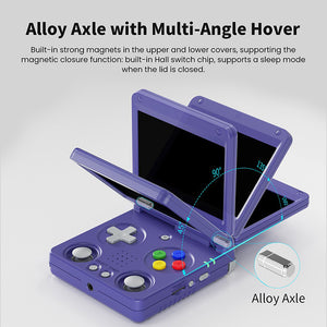 ANBERNIC RG34XXSP Flip Game Console with 3.4" Screen and Joystick