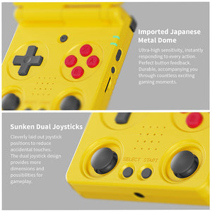 ANBERNIC RG34XXSP Flip Game Console with 3.4" Screen and Joystick