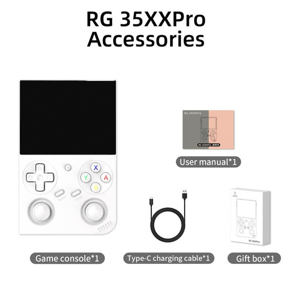 ANBERNIC RG35XXPro Retro Game Console Dual Joysticks Linux OS 256GB