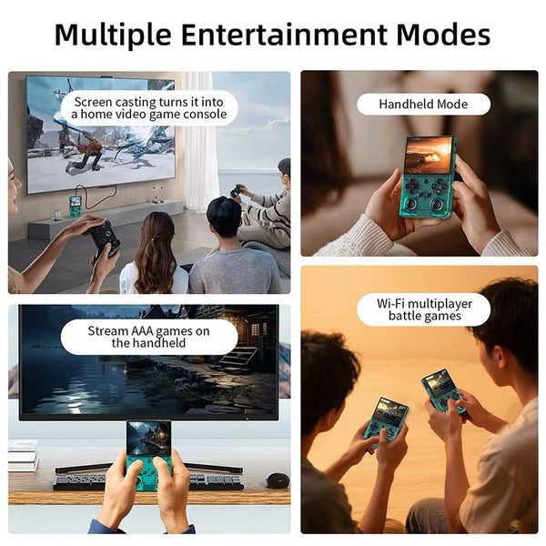 ANBERNIC RG35XXPro Retro Game Console Dual Joysticks Linux OS 256GB