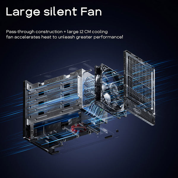 AOOSTAR WTR Pro 4 Bays NAS Mini PC with AMD Ryzen 7 Intel N150