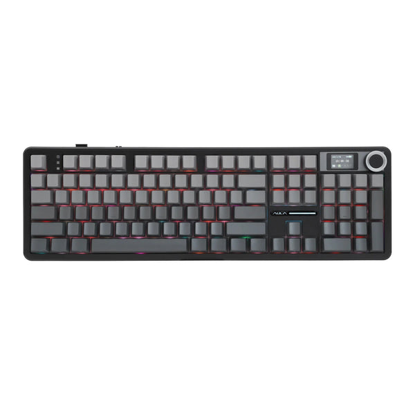 AULA F108 Pro Tri-mode LCD Display Mechanical Keyboard