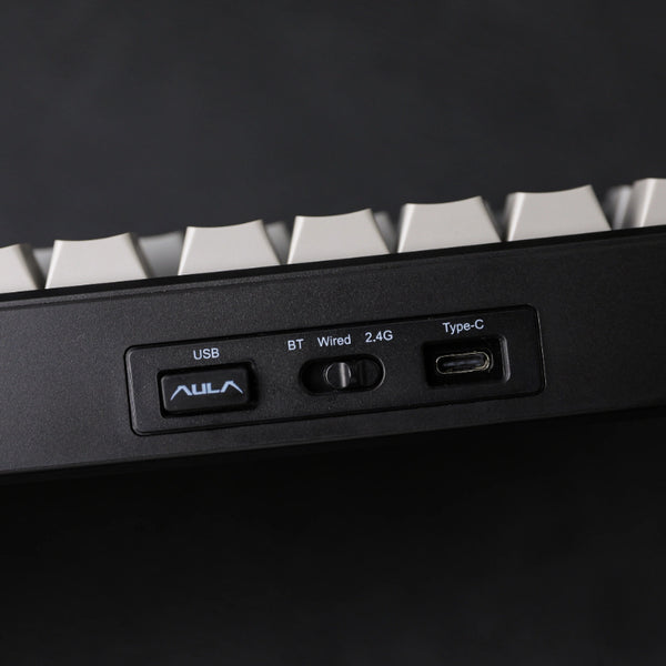 AULA F75 Max Creamy Thocky Mechanical Keyboard Tri-mode with TFT Screen