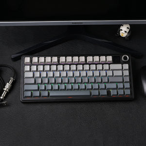 AULA F75 Max Creamy Thocky Mechanical Keyboard Tri-mode with TFT Screen