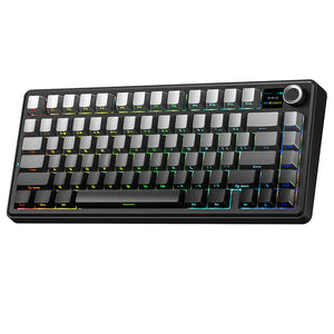 AULA F75 Max Creamy Thocky Mechanical Keyboard Tri-mode with TFT Screen