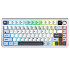AULA F75 Max Creamy Thocky Mechanical Keyboard Tri-mode with TFT Screen