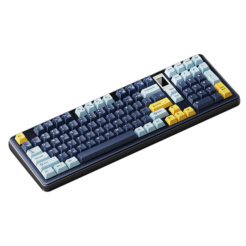 Ajazz_AC100_Aluminum_Wireless_Mechanical_Keyboard_Blue_Yellow_3