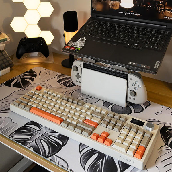 Ajazz AK35I V3 MAX TFT Color Screen Wireless Mechanical Keyboard