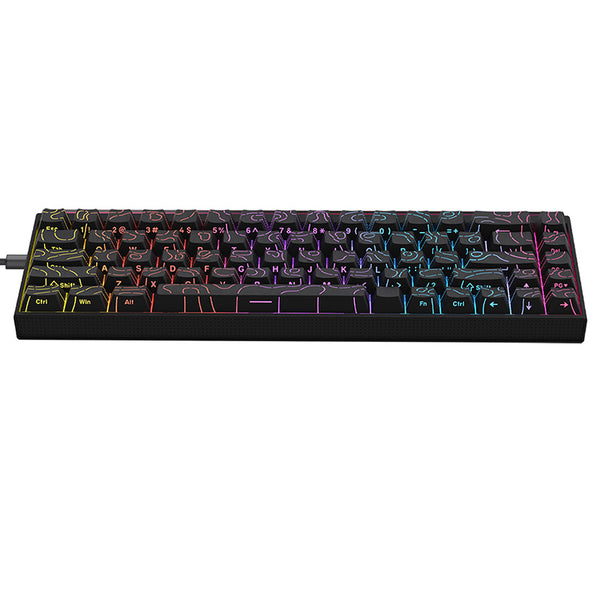 Ajazz NK68 Wired Mechanical Keyboard