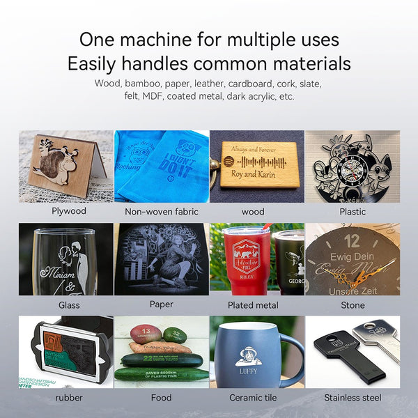 AtomStack Swift Laser Engraver 7W 12W for Home Creators