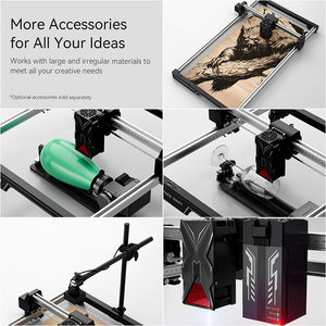 AtomStack Swift Laser Engraver 7W 12W for Home Creators