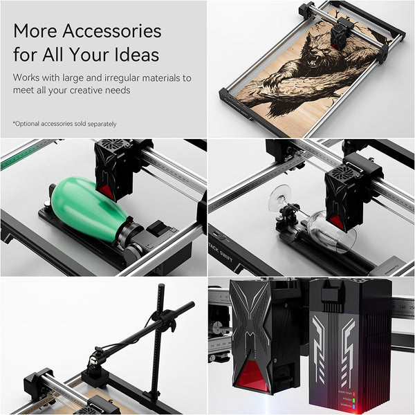 AtomStack Swift Laser Engraver 7W 12W for Home Creators