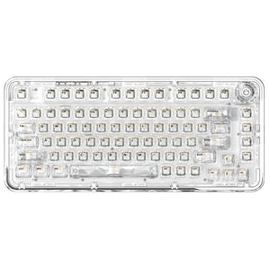 WhatGeek x FirstBlood B81 Crystal Transparent Wireless Mechanical Keyboard