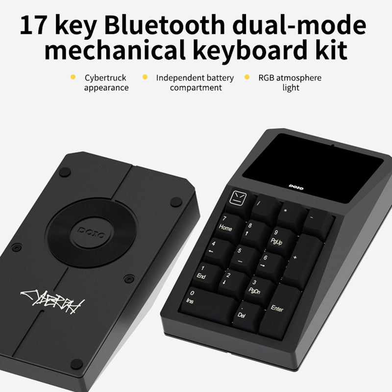 DOIO_KB17-B01_QMKVIA_Macro_Keyboard_Dual-mode_Mechanical_Keyboard_Kit_5