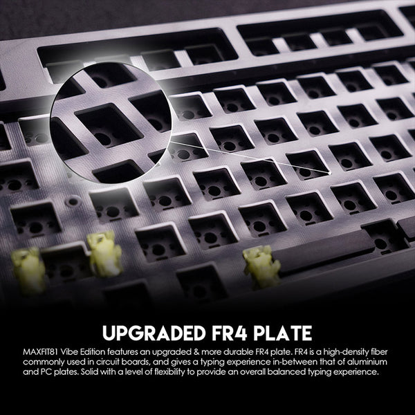 FANTECH MAXFIT81 MK910 Wireless Barebone DIY-Kit mit OLED-Bildschirm