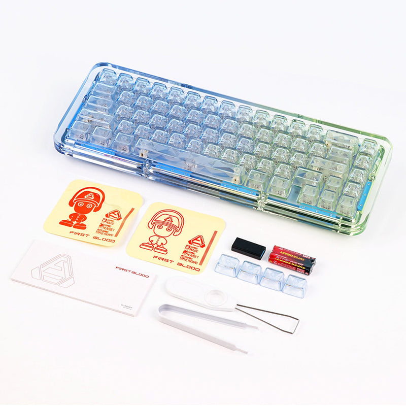 FirstBlood B67 Transparent Mechanical Keyboard