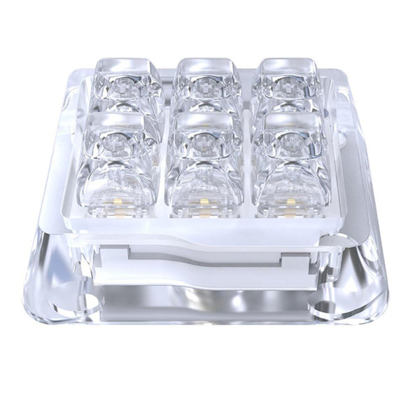 FirstBlood B6 매크로 키보드 투명 무선 매크로 패드