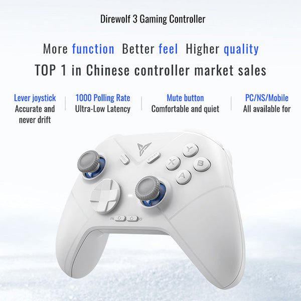 Flydigi Direwolf 3 Gaming Controller Compatible with PC/Switch/Apple /Android