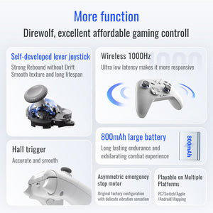 Flydigi Direwolf 3 Gaming Controller Compatible with PC/Switch/Apple /Android