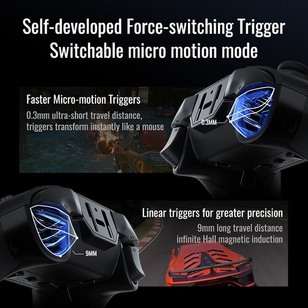 Flydigi Vader 4 Pro Gaming Controller with Force Adjustment Lever Joystick