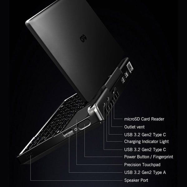 GPD MicroPC 2 Handheld Laptop Linux Compatibility Mini Work Computer