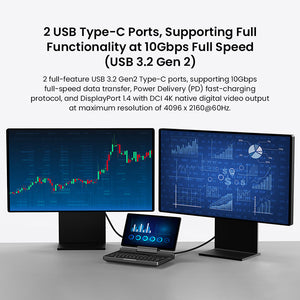 GPD MicroPC 2 Handheld Laptop Linux Compatibility Mini Work Computer