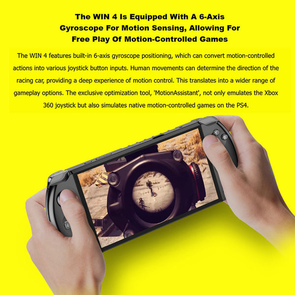 GPD Win 4 2025 Gaming Handheld PC Ryzen AI9 HX370