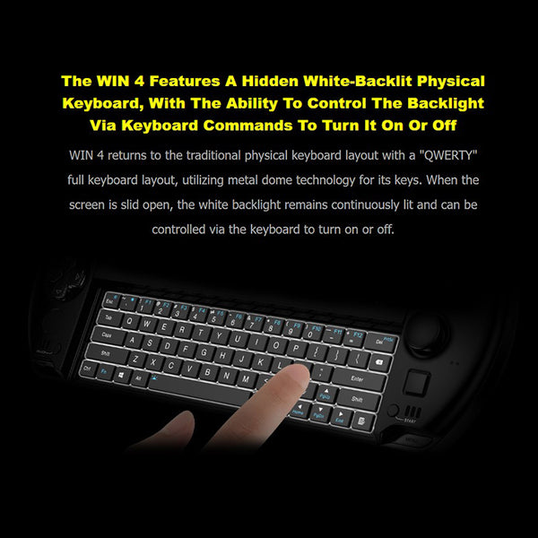 GPD Win 4 2025 Gaming Handheld PC Ryzen AI9 HX370