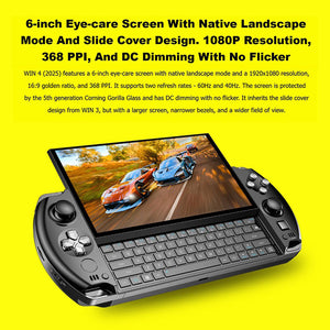 GPD Win 4 2025 Gaming Handheld PC Ryzen AI9 HX370