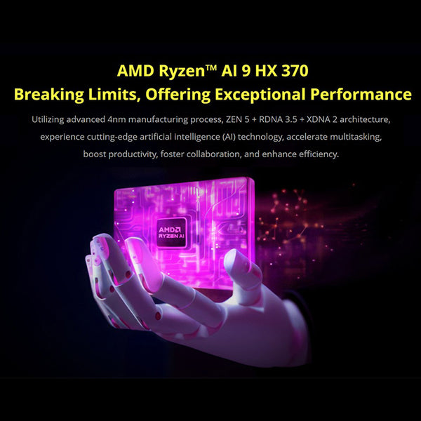 GPD Win 4 2025 Gaming Handheld PC Ryzen AI9 HX370