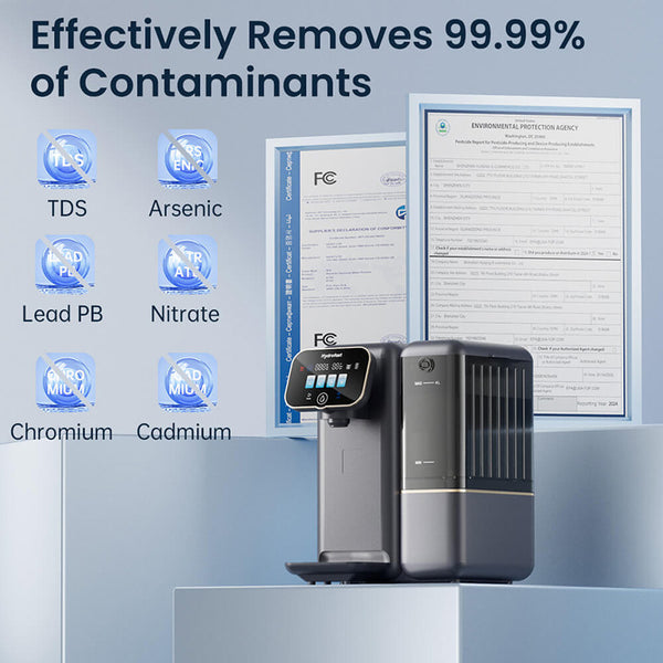 Hydrofast C100 Countertop RO Water Filter 6-Stage Filtration